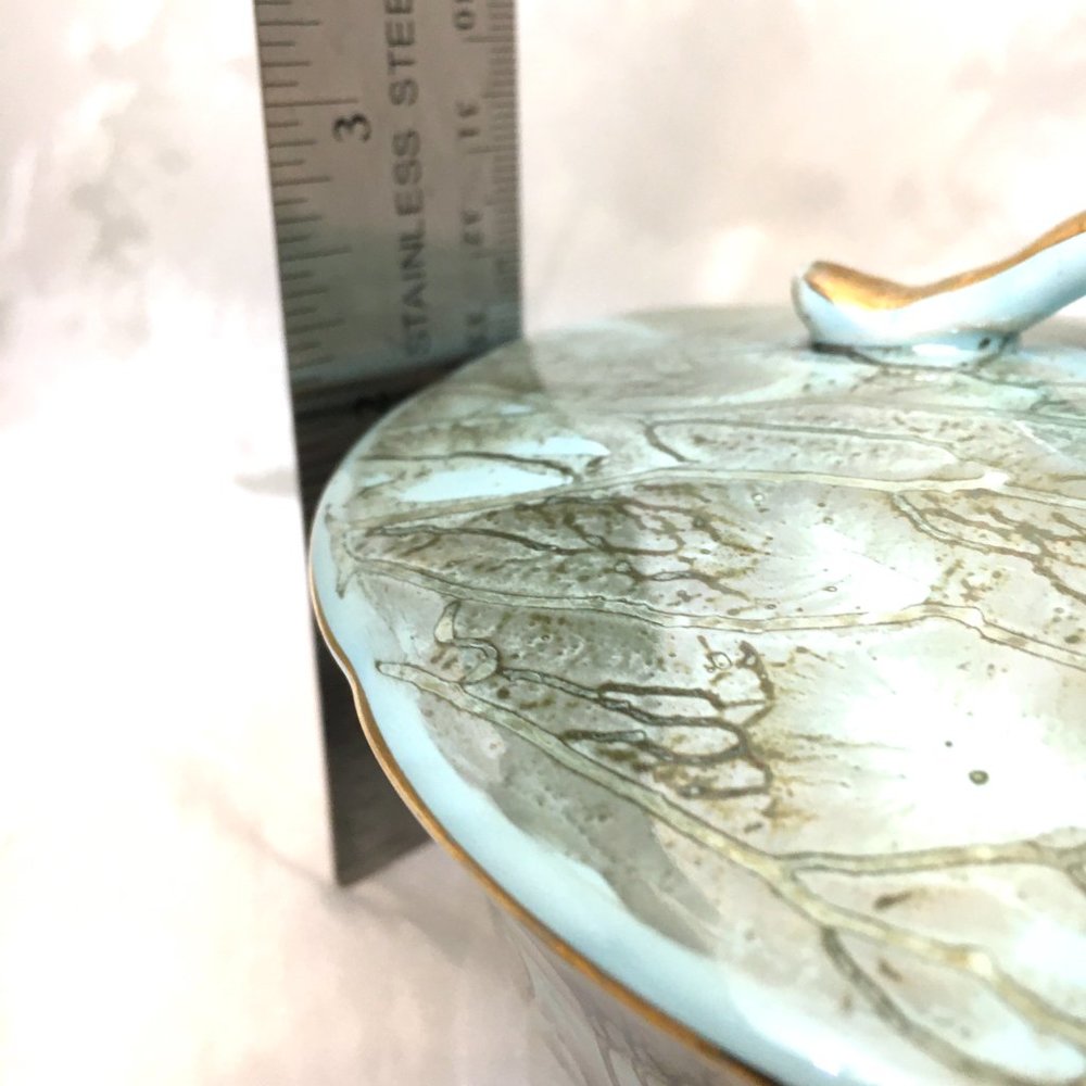 * Old Dutch Delft Powder or Candy Dish - Picture 11 of 16
